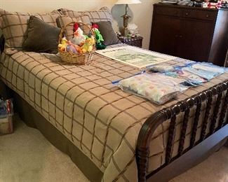 Antique Full Size Bed, 