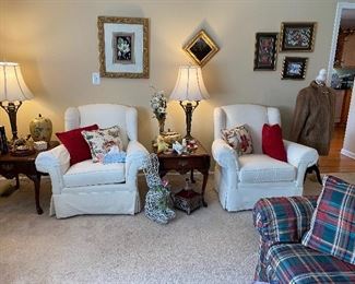 Beautiful Off White Living Room Chairs