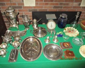 Silver-plated items