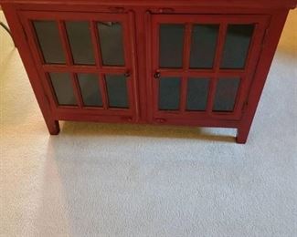 TV stands 46x18x34. Does not include TV.