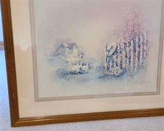 Framed wall décor x 24