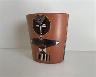 African Soap Stone Vase