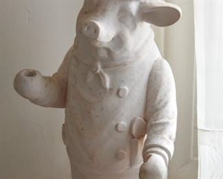 16" pig chef will hold your wooden spoons!!!!