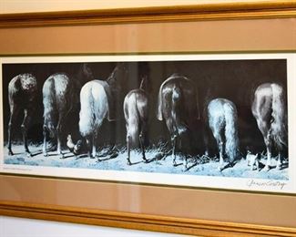 framed art, #horses