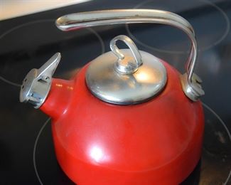 red tea kettle