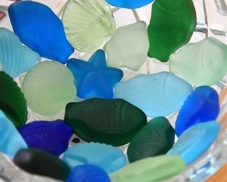 colored sea glass