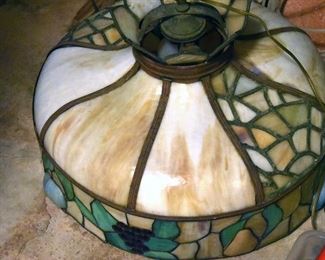 stained glass light fixture