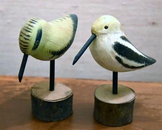 wooden birds