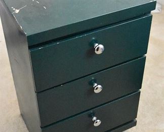 side table with drawers
