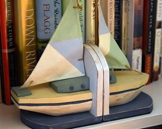 sailboat bookends