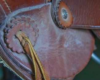 horse saddle #equestrian (detail)