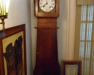 Antique grandfathers clock