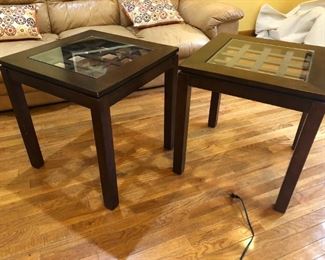 top view of end tables