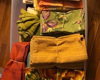 Assortment of fine linen