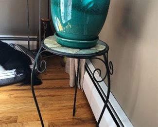Steel planter stand 