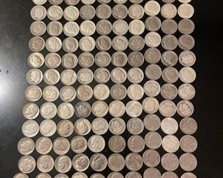 Silver Mercury Dimes Lot