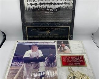 Yankees Baseball Memorabilia