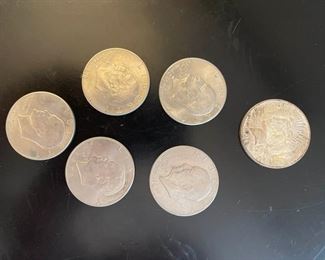 One Dollar Coins 1 Silver