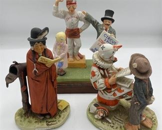 Vintage Norman Rockwell Figurines