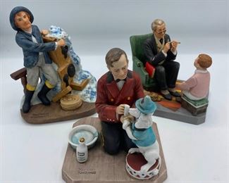 1980s Norman Rockwell Figurines