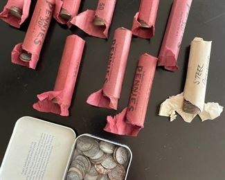 Steel Penny Coins Lot