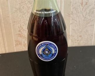 Coca Cola Waxahachie Masonic Lodge Commemorative