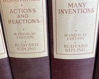 Mandalay Edition of Rudyard Kipling.