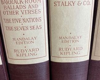 Mandalay Edition of Rudyard Kipling.