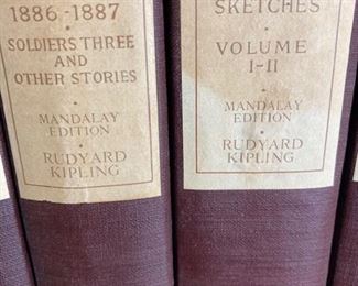 Mandalay Edition of Rudyard Kipling.