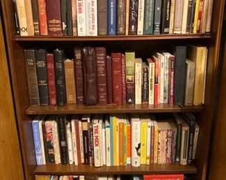 Many Hardcover and Paperback Books.