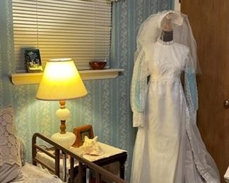 Wedding Dress and Veil.