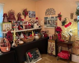 Wide Selection of Christmas/Holiday Decorations. (Get them Early)!