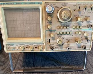 Vintage 100 MHz Bench Oscilloscope.