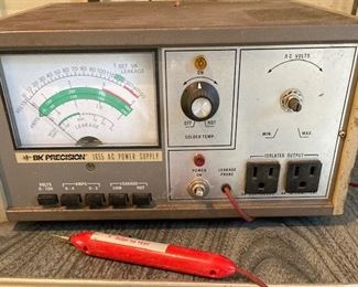 Vintage Bench A/C Power Supply Tester.