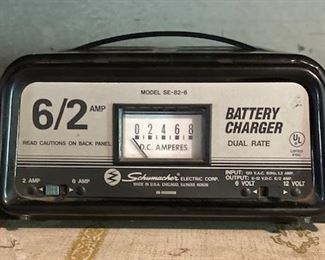 Schumacher 6/2 Dual Rate Manual Battery Charger.