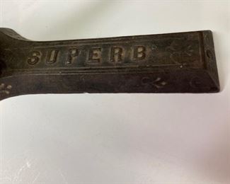 Vintage "Superb" Cigar Tobacco Cutter.