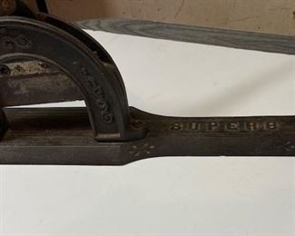 Vintage "Superb" Cigar Tobacco Cutter.