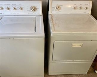 Kenmore 90 Series Washer and Dryer.
