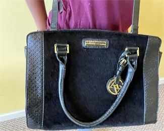 Adrienne Vittadinie Vegan Leather Hand Bag