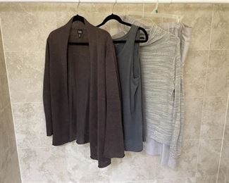 Group Lot of Eileen Fisher Tops And Skirt