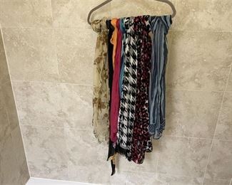 Group Lot of Scarves
