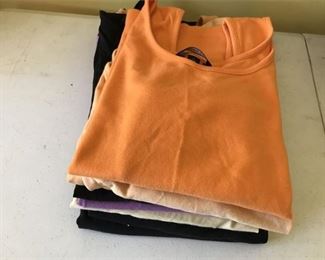 Group Lot of Womens Cotton Tanks