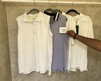 Group Lot of Womens Golf Shirts