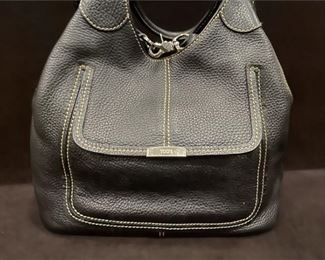 Like New Black Todds Leather Purse