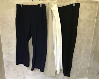 Lot of Eileen Fisher Bottoms