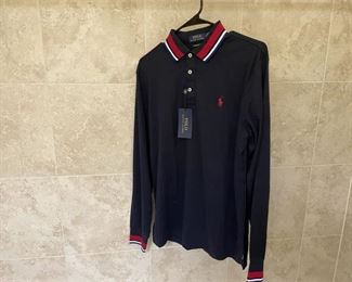 New With Tags Ralph Lauren Polo Long Sleeve Shirt