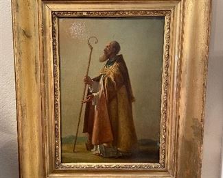 OIL PAINTING ON PANEL