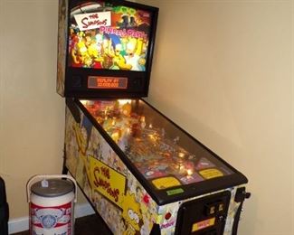 Simpson's pinball machine. Fully functioning!