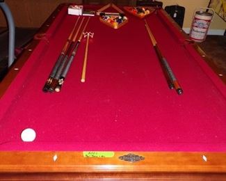 Brunswick regulation billiards table