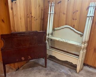 Antique Double  and Four Poster Bed Headboards 
